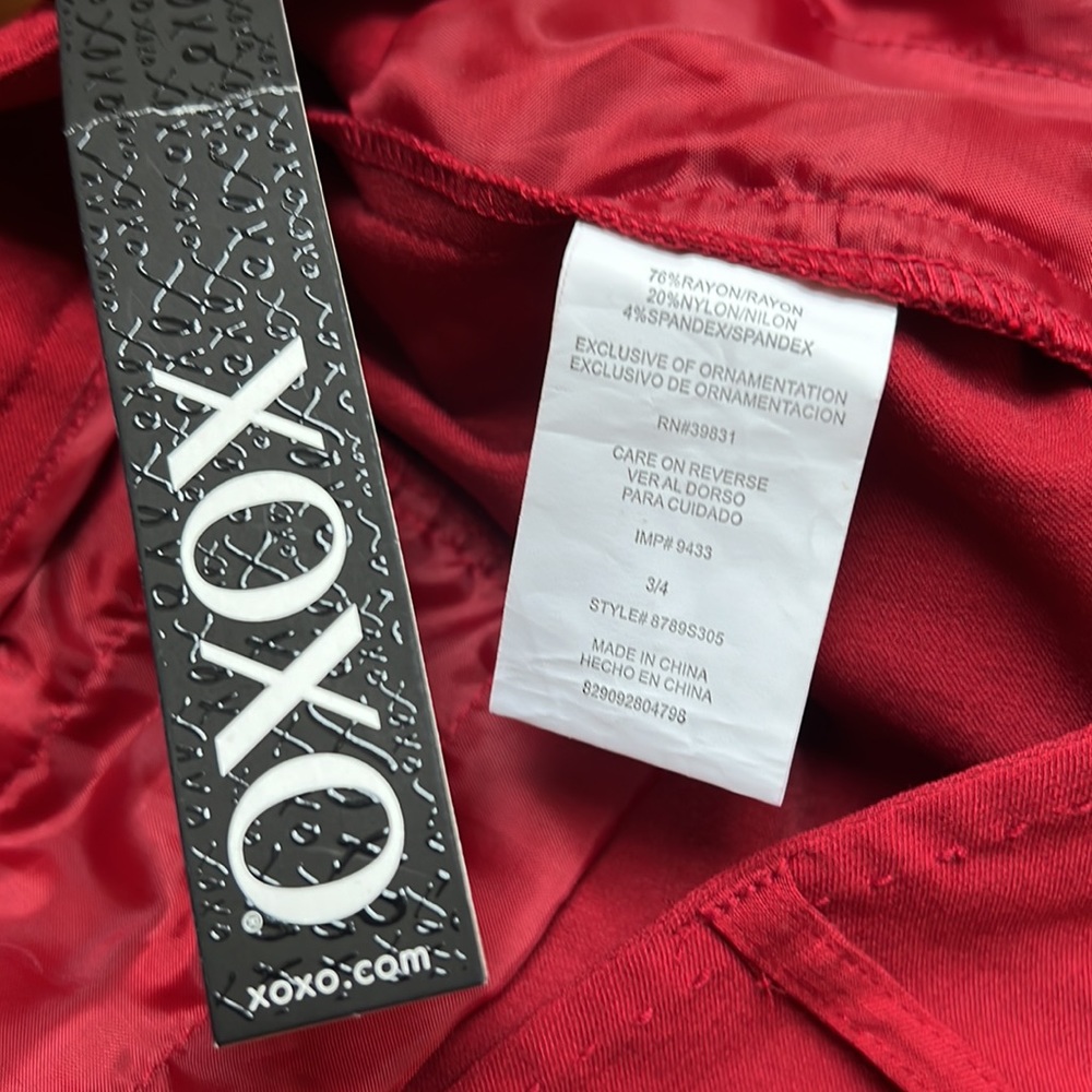 XOXO Red Slackers - Picture 4 of 4